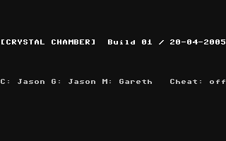 C64 GameBase Crystal_Chamber_[Preview] [RetroSoft] 2005